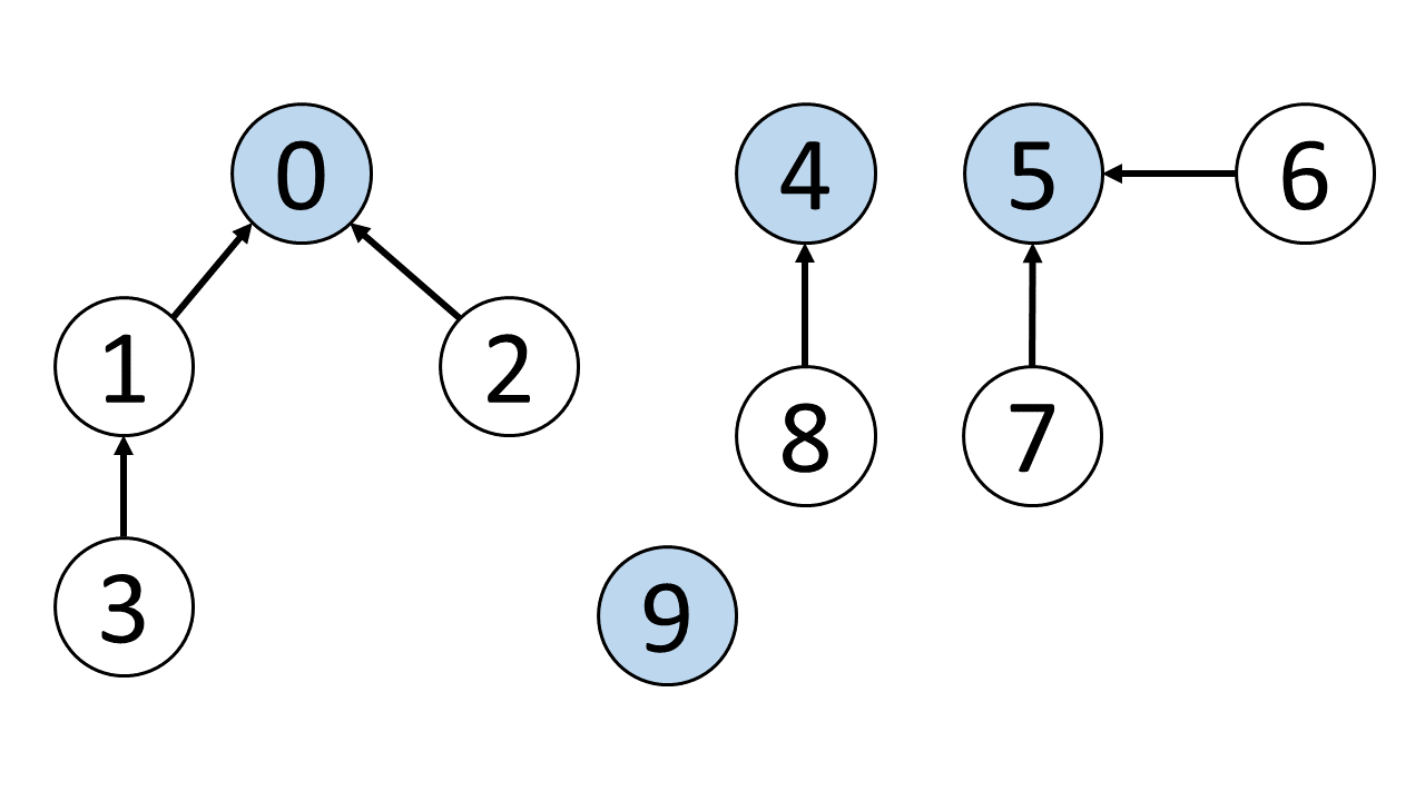 Disjoint Set Example